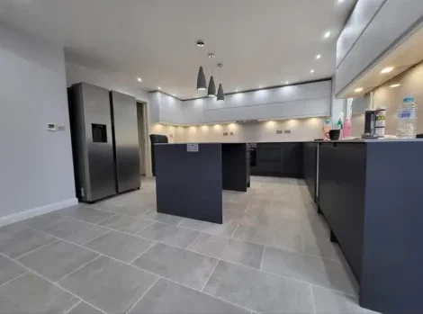 Custom kitchen built by Jason Lewis Carpentry